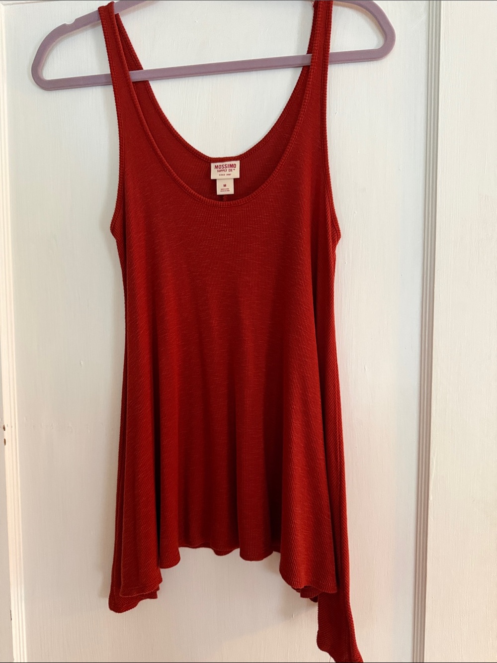 Mossimo Supply Co. Rust-Red Swing Tank Top